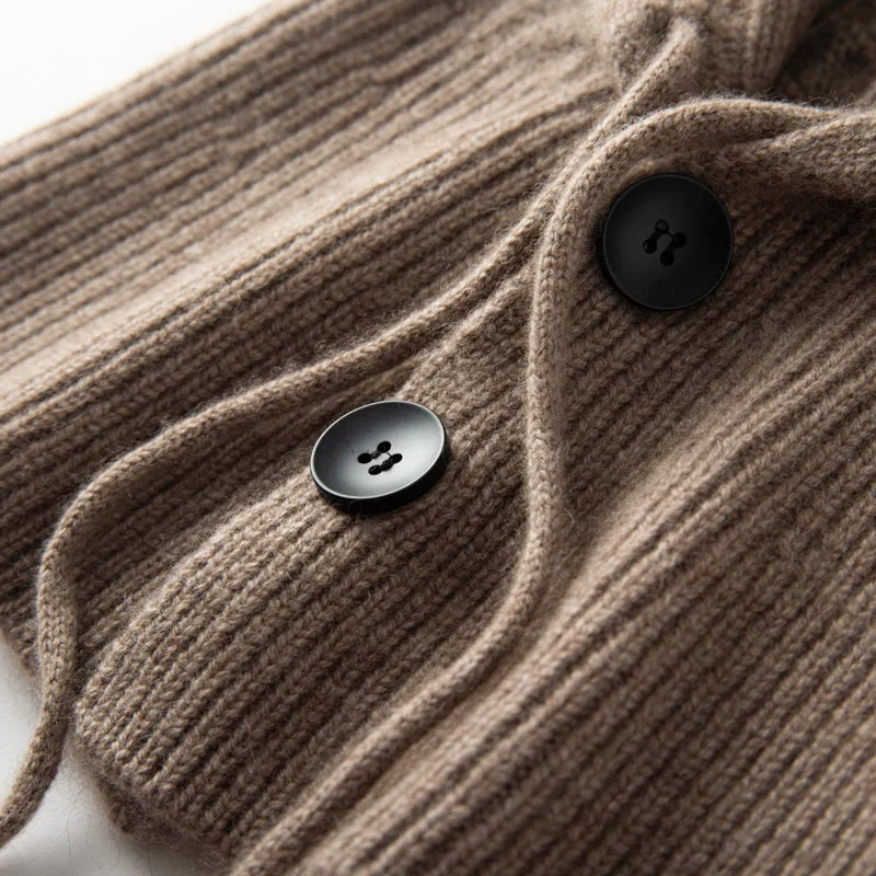 Cashmere Knitted Fashion Scarf And Hat