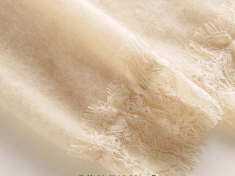 Cashmere Casual V-Neck Knit Sweater