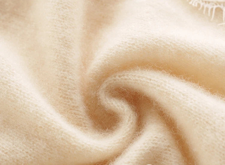 Cashmere Casual V-Neck Knit Sweater